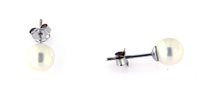 Earrings L'Indiana Woman in White Gold Perla ART. P0.4-6,00/6,50 - ART. P0.4-6,00/6,50